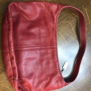 Coach red shoulder bag - Vintage!
